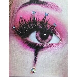 KISS Glitter False Eyelashes Halloween Limited Edition Scary Clown LOT OF 6